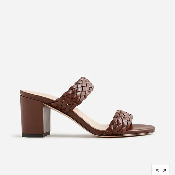 J Crew Lucie braided-strap sandals in Italian leather BP565 - Picture 2 of 6